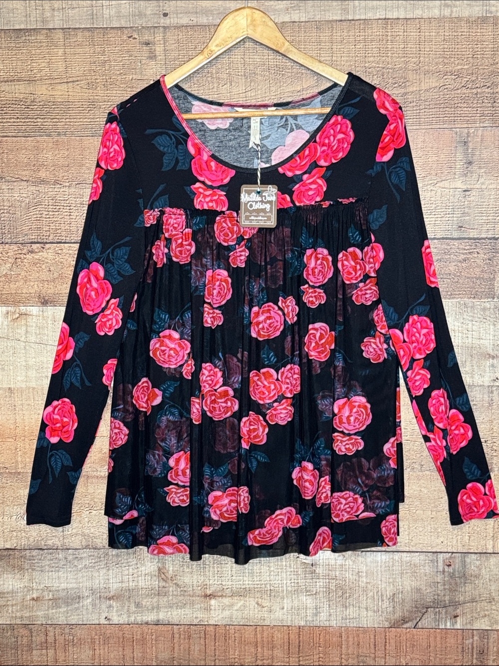 NWT Matilda Jane Winter Blooms Top - Picture 2 of 9